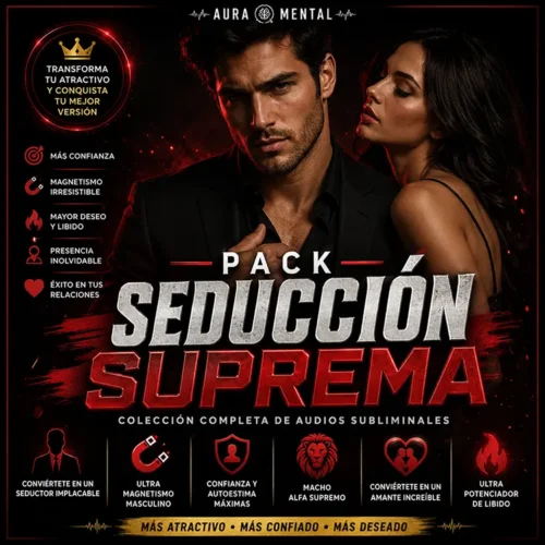 Maestro de la Seducción — Pack de 6 Audios Subliminales para Convertirte en un Seductor Supremo (MP3 / 320 kbps)
