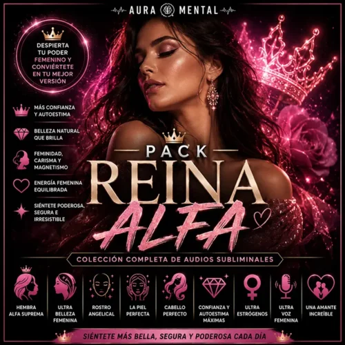 Reina Alfa — Pack de 6 Audios Subliminales para Convertirte en una Diosa Suprema (MP3 / 320 kbps)
